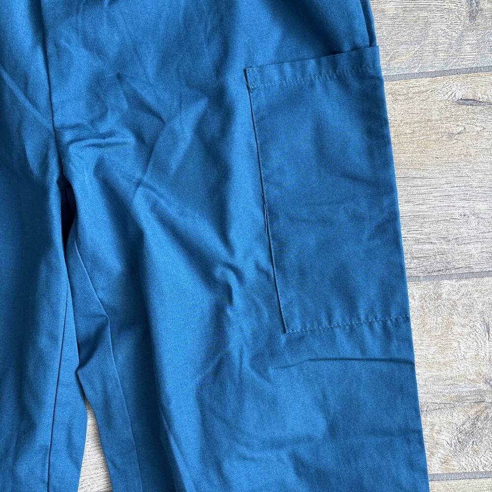 Cherokee Workwear Womens XS Elastic Waist Utility Scrub Pant 4200 Caribbean Blue - Picture 6 of 16